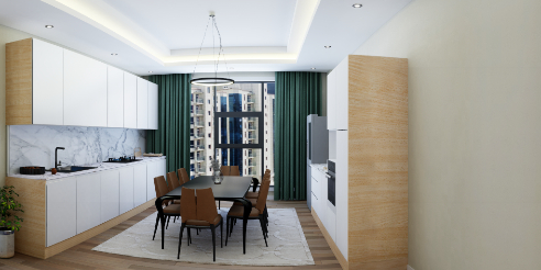 4 өрөө 126.15мкв — 360° virtual tour