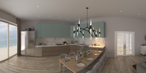 Кухня студия — 360° virtual tour