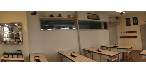 Visite de la salle A207 — 360° virtual tour