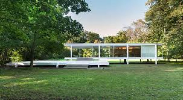 Farnsworth House in Illinois, United State — 360° virtual tour