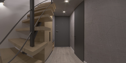 Интерактивная 3D модель интерьера (ночь) — 360° virtual tour