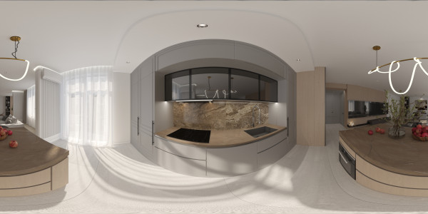 Квартира современная — 360° virtual tour