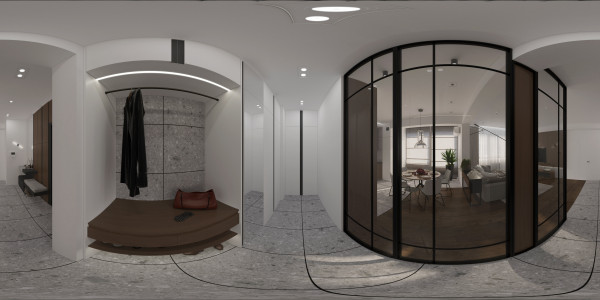Квартира студия 1 — 360° virtual tour