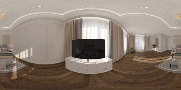 Гостевая спальня — 360° virtual tour