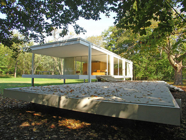 Tour virtual La Bauhaus: Casa Farnsworth en  Ilinois, USA — 360° virtual tour
