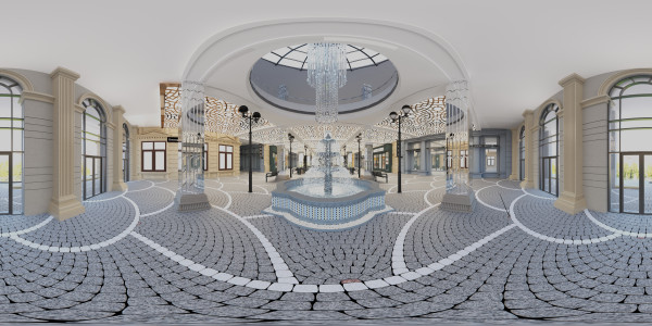 Холл бизнес центра Маэк Куат — 360° virtual tour
