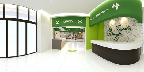 supermarket — 360° virtual tour